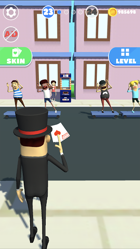 Card Throwing - Gameplay image of android game