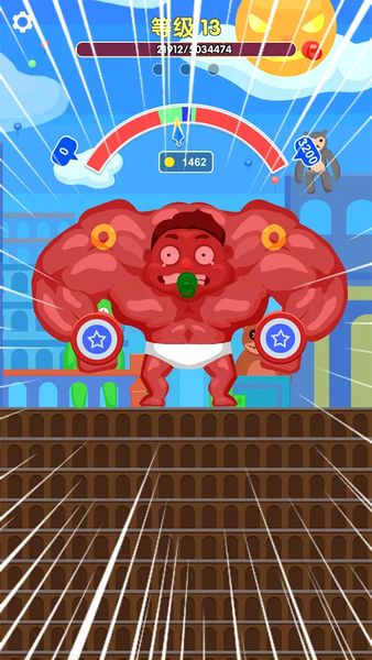 Muscle Boy - Gameplay image of android game