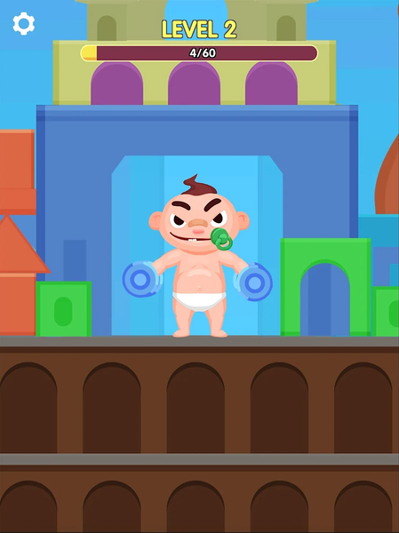 Muscle Boy - Gameplay image of android game