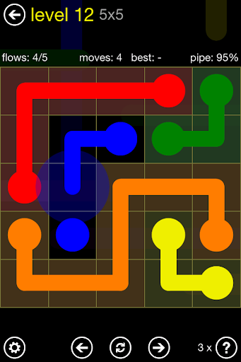 Flow Free - Gameplay image of android game