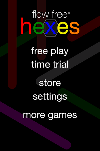 Flow Free: Hexes - Gameplay image of android game