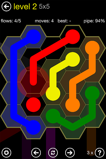 Flow Free: Hexes - عکس بازی موبایلی اندروید