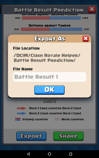 Battle Result Predictor for CR - عکس برنامه موبایلی اندروید
