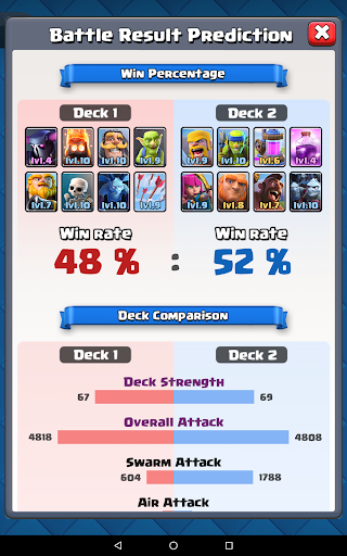 Battle Result Predictor for CR - عکس برنامه موبایلی اندروید