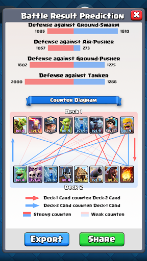 Battle Result Predictor for CR - عکس برنامه موبایلی اندروید