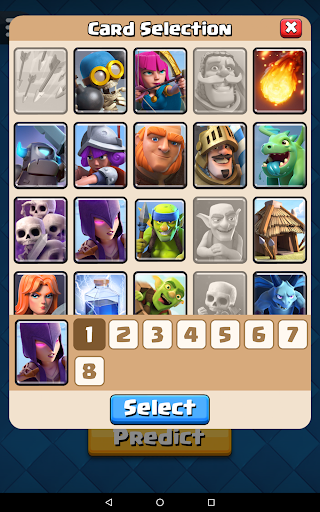 Battle Result Predictor for CR - عکس برنامه موبایلی اندروید