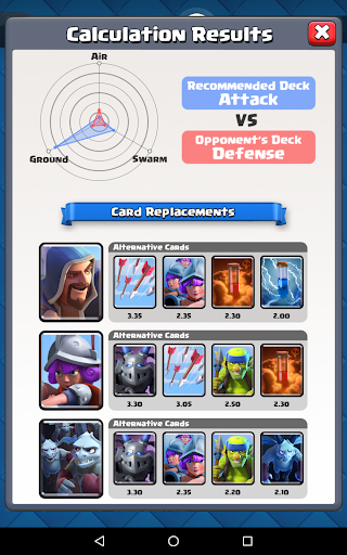 Counter Deck Calculator for CR - عکس برنامه موبایلی اندروید