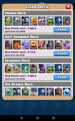 Counter Deck Calculator for CR - عکس برنامه موبایلی اندروید