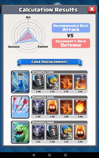 Counter Deck Calculator for CR - عکس برنامه موبایلی اندروید