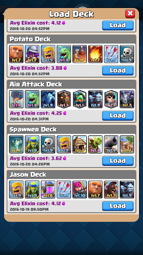 Counter Deck Calculator for CR - عکس برنامه موبایلی اندروید