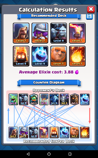 Counter Deck Calculator for CR - عکس برنامه موبایلی اندروید