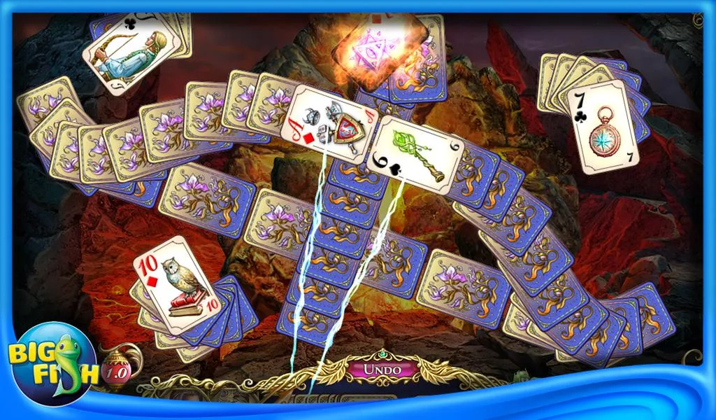 Emerland Solitaire - Gameplay image of android game