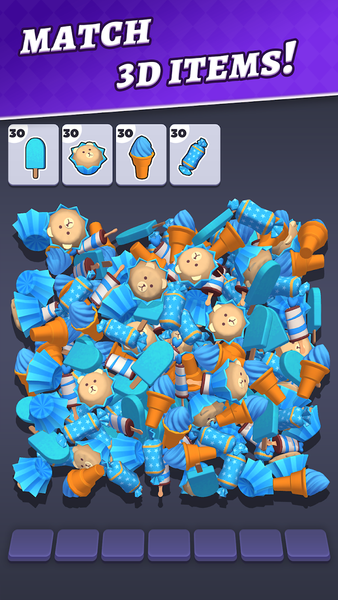 Dream Match 3D - Gameplay image of android game