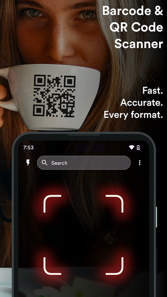 QR Code Reader Barcode Scanner - عکس برنامه موبایلی اندروید