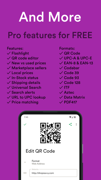 QR Code Reader Barcode Scanner - عکس برنامه موبایلی اندروید