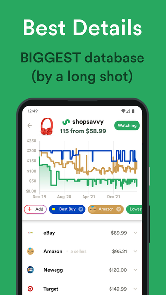 ShopSavvy - Barcode Scanner and Price Comparison - عکس برنامه موبایلی اندروید
