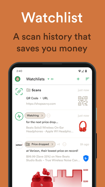 ShopSavvy - Barcode Scanner and Price Comparison - عکس برنامه موبایلی اندروید