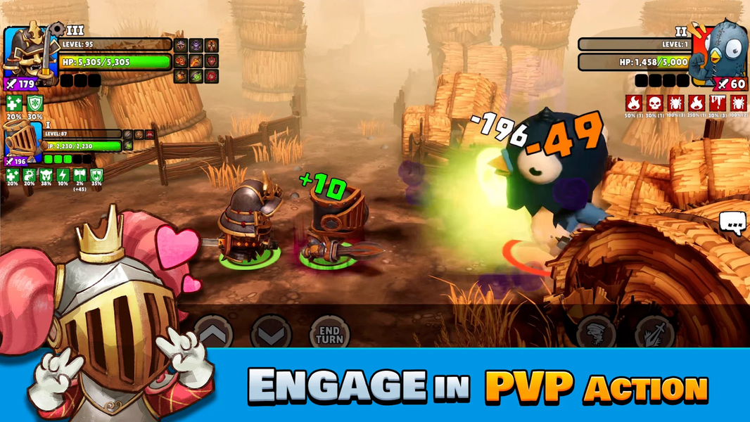 Big Helmets: Heroes of Destiny - Gameplay image of android game