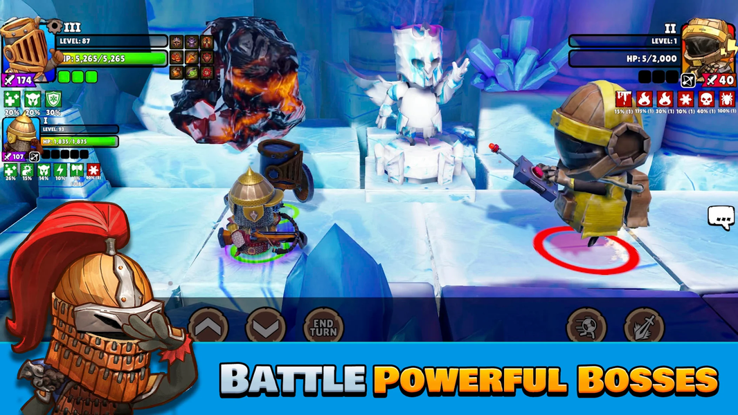 Big Helmets: Heroes of Destiny - Gameplay image of android game