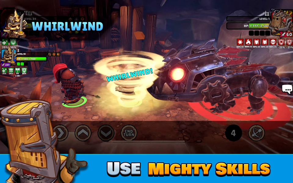 Big Helmets: Heroes of Destiny - Gameplay image of android game