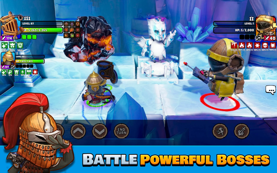 Big Helmets: Heroes of Destiny - Gameplay image of android game