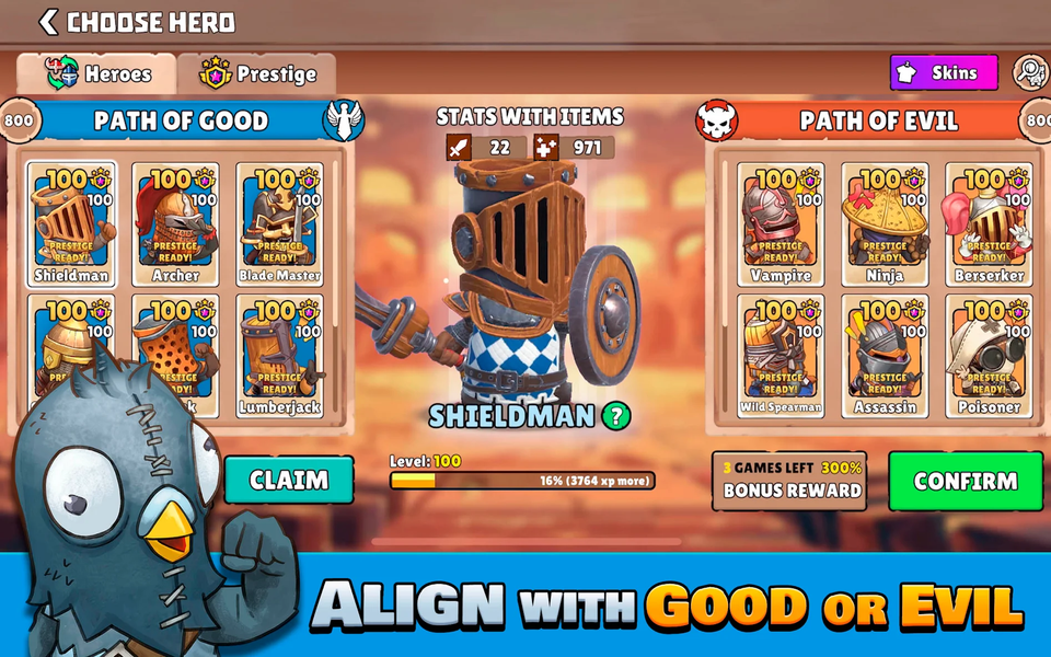 Big Helmets: Heroes of Destiny - Gameplay image of android game