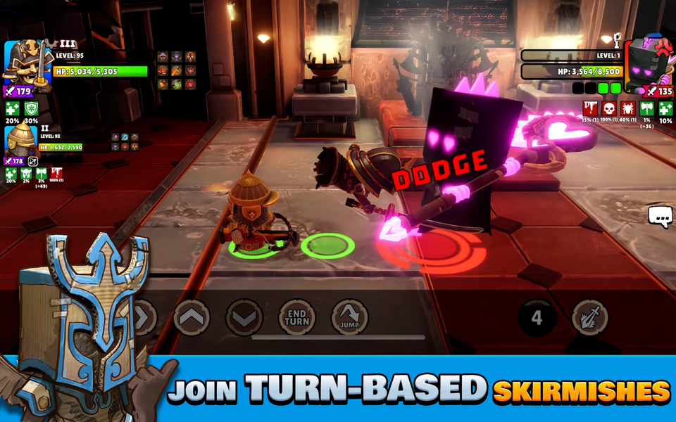 Big Helmets: Heroes of Destiny - Gameplay image of android game