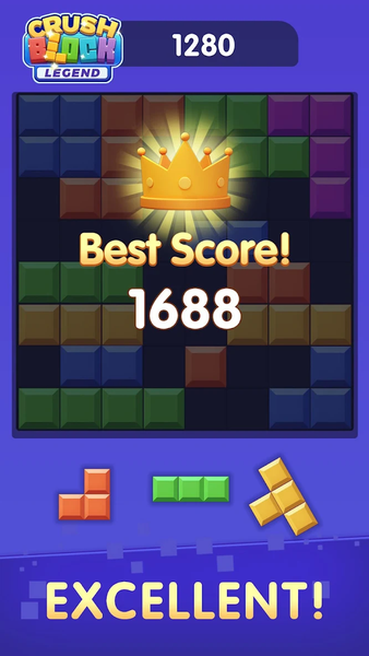 Block Crush Legend - عکس بازی موبایلی اندروید