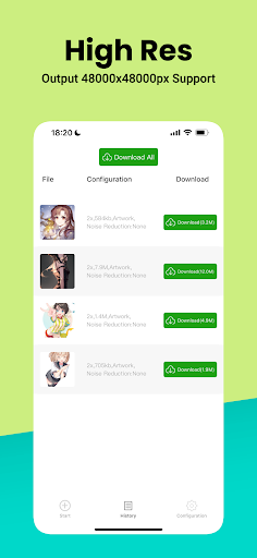 Bigjpg - Image screenshot of android app