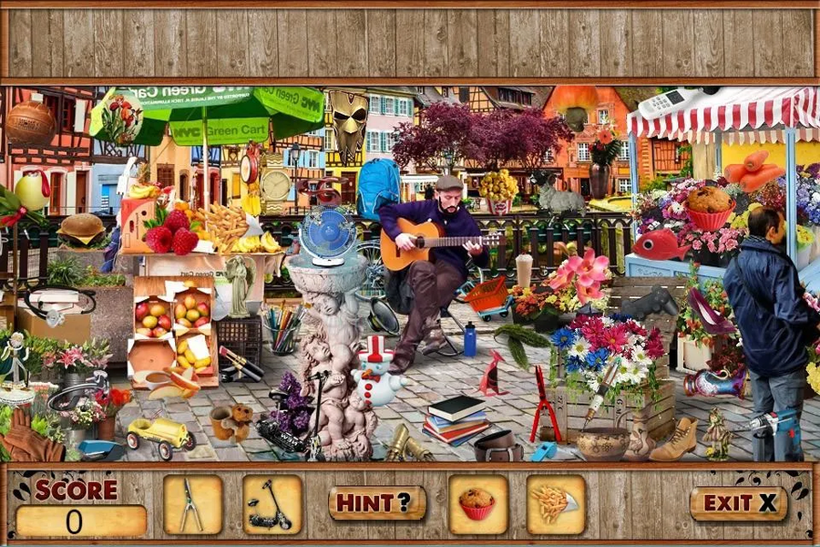 Pack 4 - 10 in 1 Hidden Object - Gameplay image of android game