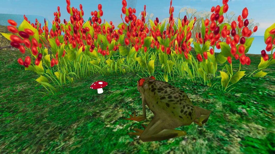 Rain Forest Animals - Wild Frog Survival Sim - عکس بازی موبایلی اندروید