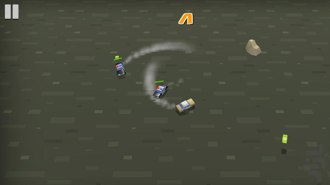 ماشین فراری - Gameplay image of android game