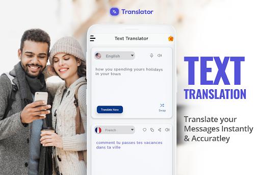 Language Translator App - عکس برنامه موبایلی اندروید