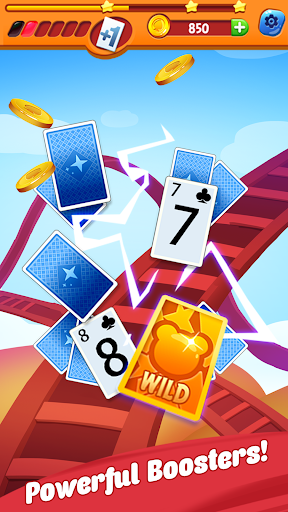 Solitaire Tripeaks Travel-card - عکس بازی موبایلی اندروید