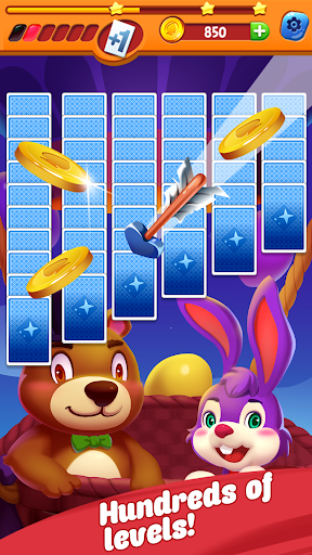 Solitaire Tripeaks Travel-card - عکس بازی موبایلی اندروید