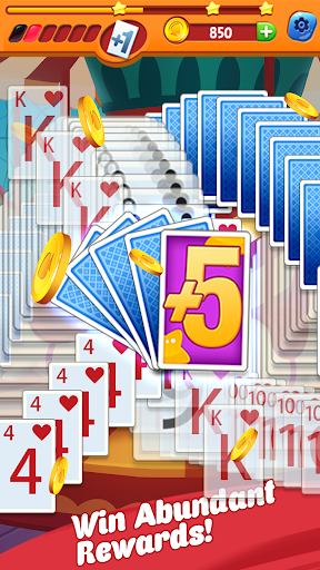 Solitaire Tripeaks Travel-card - عکس بازی موبایلی اندروید