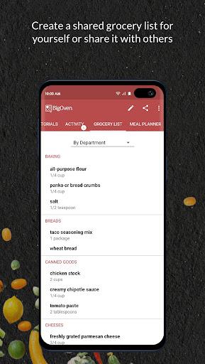 BigOven Recipes & Meal Planner - عکس برنامه موبایلی اندروید
