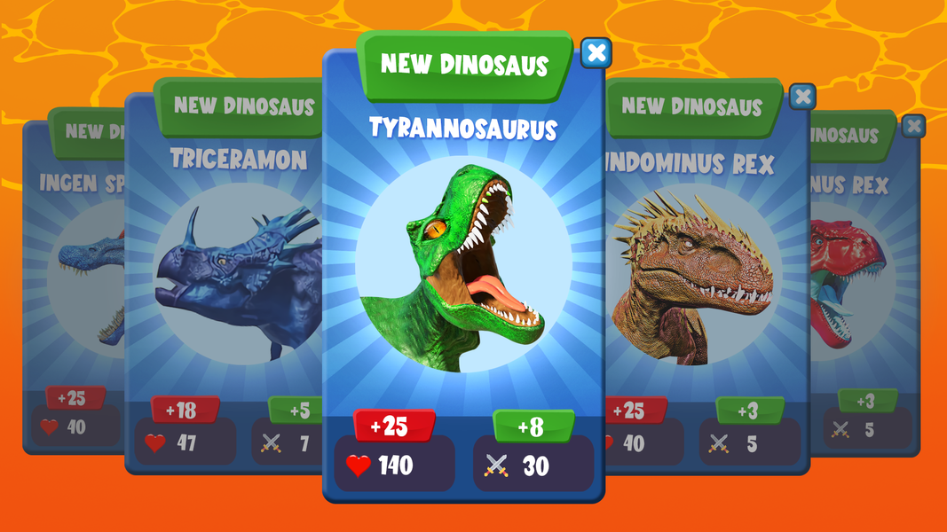 Merge Dinosaur - Fuse & Fight - عکس بازی موبایلی اندروید