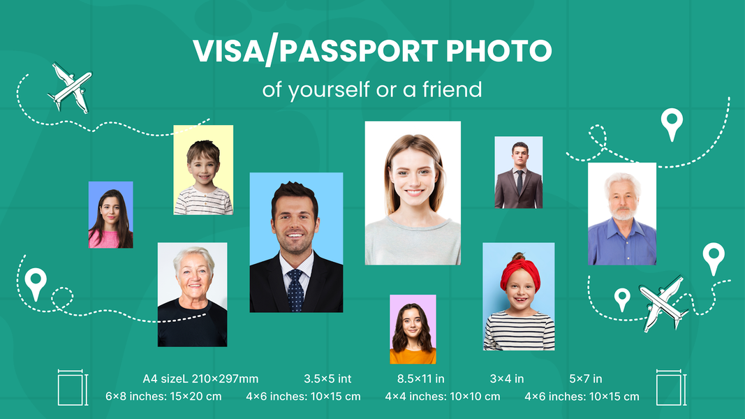 Passport/VISA Photo Creator - Image screenshot of android app