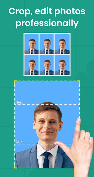 Passport/VISA Photo Creator - Image screenshot of android app