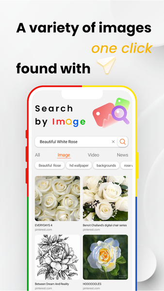 Photo Search - Lens for finder - عکس برنامه موبایلی اندروید