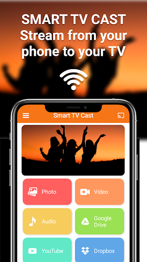 Connect the phone to TV - عکس برنامه موبایلی اندروید