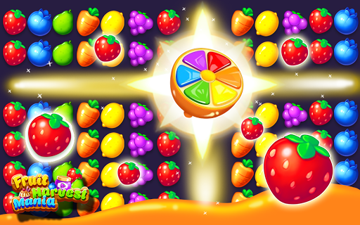 Fruit Harvest Funny Match 3 - Gameplay image of android game