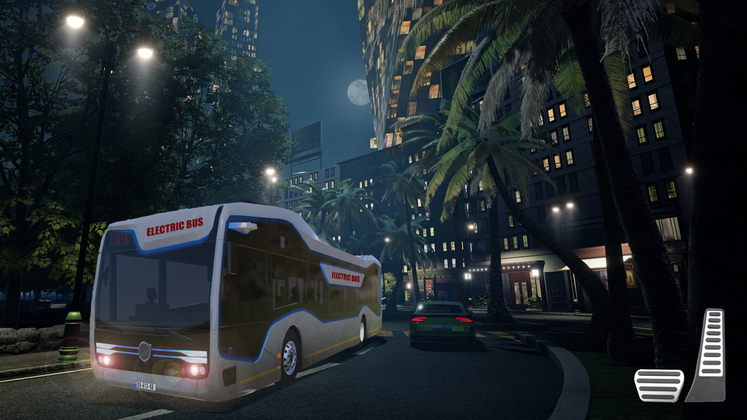 Electric Bus : City Bus Games - عکس بازی موبایلی اندروید