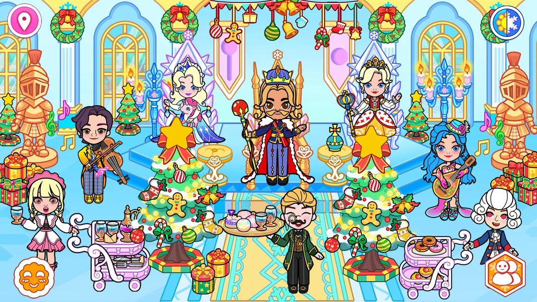 Ice Princess World Royal Life - Gameplay image of android game