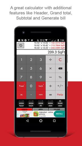 My Civil CalC - Image screenshot of android app