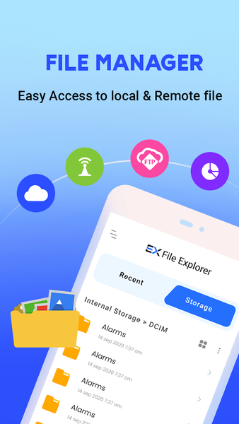 File Explorer - File Manager - عکس برنامه موبایلی اندروید