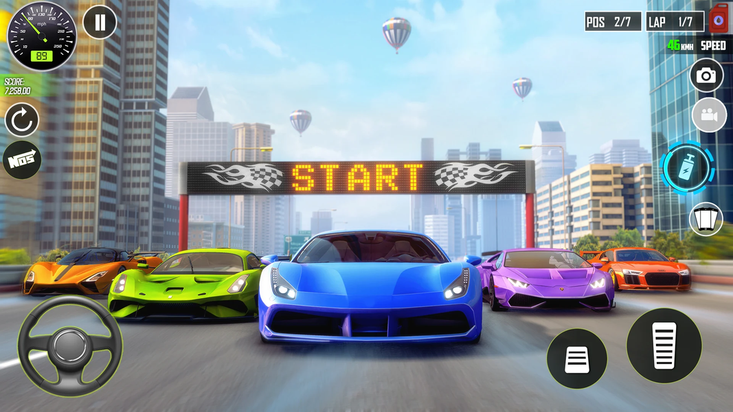 GT Car Racing Games 3D Offline - عکس بازی موبایلی اندروید
