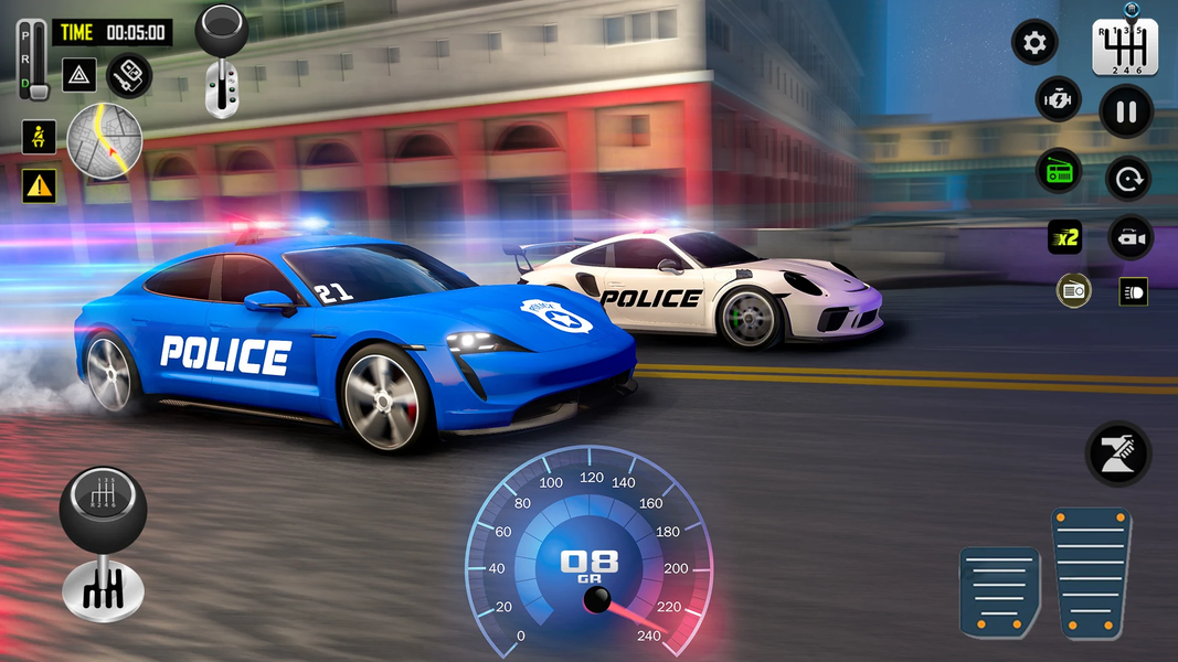 Car Race 3D - Police Car Games - عکس بازی موبایلی اندروید