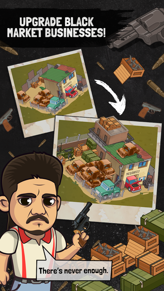 Narcos: Idle Empire of Crime - عکس برنامه موبایلی اندروید